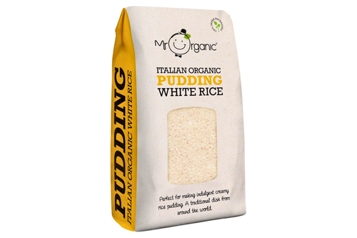 An image of Mr Organic - Italian Organic Pudding - White Rice - Vegan - 500g from Best Before Its Gone, we stock products near or past their best Before Date.