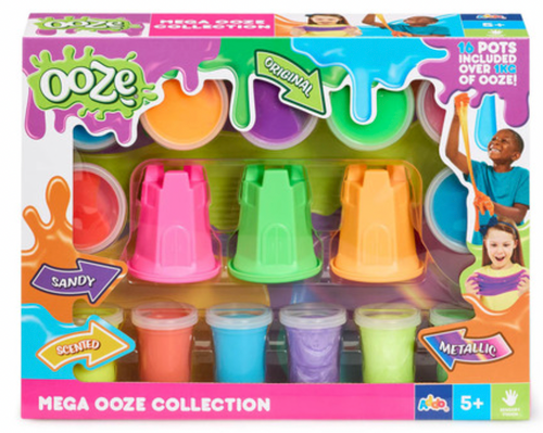 An image of Original Ooze Mega Ooze Collection Slime from Best Before Its Gone, we stock products near or past their best Before Date.