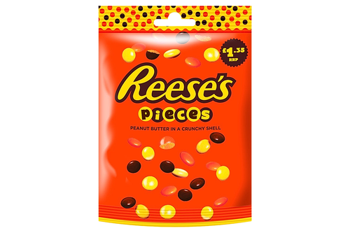 An image of Reese's - Pieces - Peanut Butter in a Crunchy Shell - 68g from Best Before Its Gone, we stock products near or past their best Before Date.