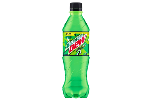 An image of Mountain Dew - Citrus Blast - Citrus Flavoured Drink - 500ml from Best Before Its Gone, we stock products near or past their best Before Date.