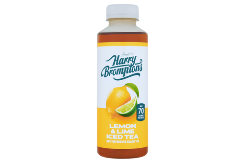 An image of Harry Brompton's - Lemon &amp; Lime Iced Tea - 500ml from Best Before Its Gone, we stock products near or past their best Before Date.