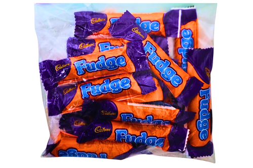 Cadbury - Fudge - Bag of Loose Treat Size Fudge - 10 x 13.5g