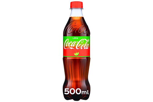 An image of Coca-Cola - Lime Flavour Drink - 500ml. from Best Before Its Gone, we stock products near or past their best Before Date.