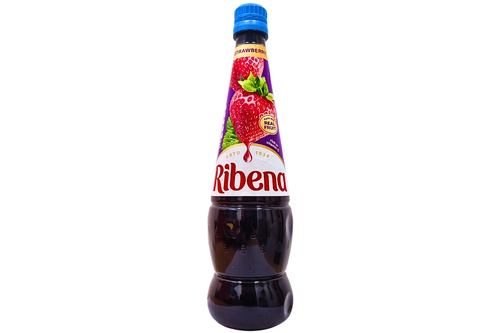 Ribena - Strawberry Flavour Juice - No Added Sugar - 850ml