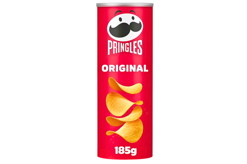 An image of Pringles - Original Flavour - Vegan - 185g  from Best Before Its Gone, we stock products near or past their best Before Date.