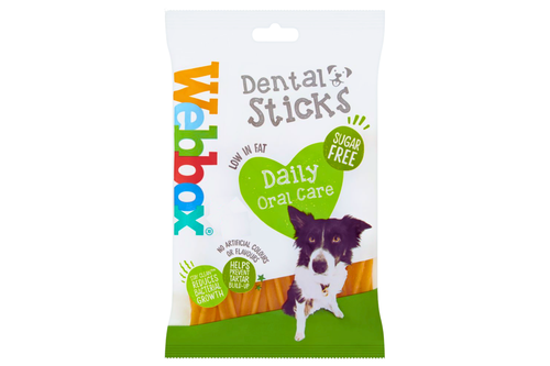 An image of Webbox - Dental Sticks - No Added Sugar - 7 Sticks (180g) from Best Before Its Gone, we stock products near or past their best Before Date.