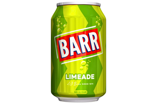 An image of Barr - Limeade - No Sugar - 330ml. from Best Before Its Gone, we stock products near or past their best Before Date.