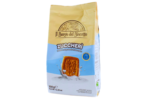 An image of Borgo Del Biscotto - Zuccheri - Shortbread Cookies - 350g from Best Before Its Gone, we stock products near or past their best Before Date.