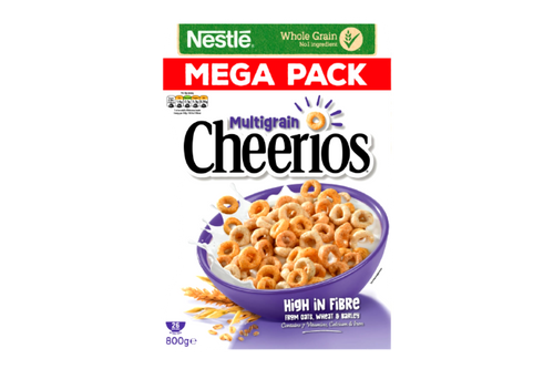 An image of Nestle - Multigrain Cheerios - 800g from Best Before Its Gone, we stock products near or past their best Before Date.