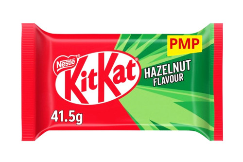An image of KitKat - Hazelnut Flavour - 41.5g from Best Before Its Gone, we stock products near or past their best Before Date.