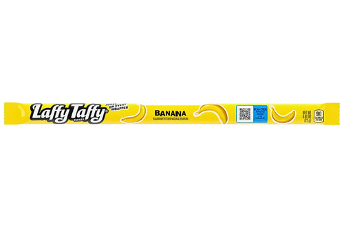 An image of Laffy Taff - Banana Flavoured Rope Chew - 23g from Best Before Its Gone, we stock products near or past their best Before Date.