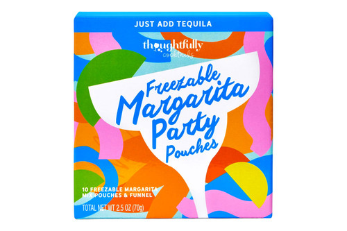 An image of  Thoughtfully Cocktails - 10 Freezable Margarita Party Pouches - Margarita Powder Mixes in Four Flavours from Best Before Its Gone, we stock products near or past their best Before Date.