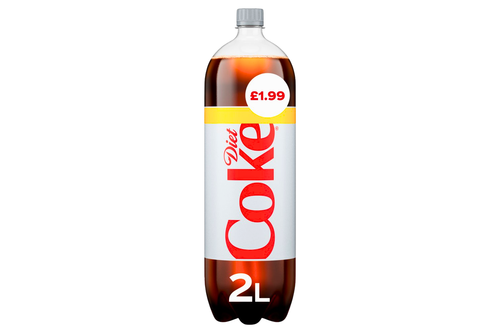 An image of Diet Coke Cola - 2ltr from Best Before Its Gone, we stock products near or past their best Before Date.
