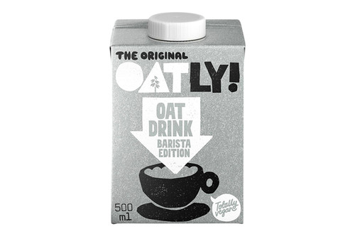 An image of The Original Oatly! - Barista Edition Oat Drink - 500ml from Best Before Its Gone, we stock products near or past their best Before Date.