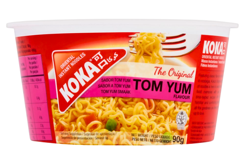 An image of Koka - Oriental Instant Noodles - The Original Tom Yum Flavour - 90g from Best Before Its Gone, we stock products near or past their best Before Date.