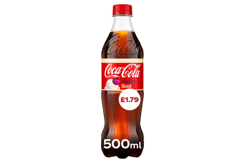 An image of Coca Cola - Cherry Float Flavour Drink - 500ml from Best Before Its Gone, we stock products near or past their best Before Date.