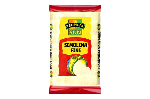 An image of Tropical Sun - Semolina - Fine - 500g from Best Before Its Gone, we stock products near or past their best Before Date.