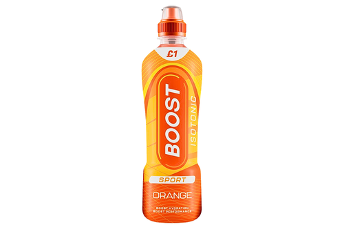 An image of Boost - Isotonic Sport Hydration Drink - Orange Flavour - 500ml from Best Before Its Gone, we stock products near or past their best Before Date.