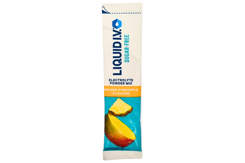 An image of Liquid I.V. - Electrolyte Powder Mix - Mango Pineapple Flavour - Sugar Free - Vegan - 10g Stick from Best Before Its Gone, we stock products near or past their best Before Date.