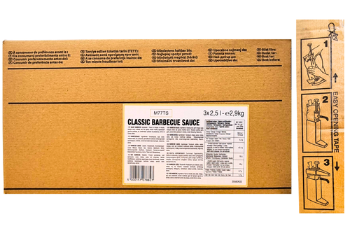 An image of Box of Heinz - Classic Barbecue Sauce - 3 x 2.5ltr Pouches from Best Before Its Gone, we stock products near or past their best Before Date.