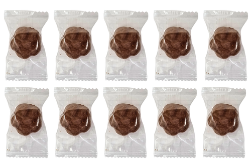 An image of Truffettes de France - French Mallows - Milk Chocolate Coated Marshmallows with Strawberry Flavour Filling - 10 Individual Wrapped  from Best Before Its Gone, we stock products near or past their best Before Date.