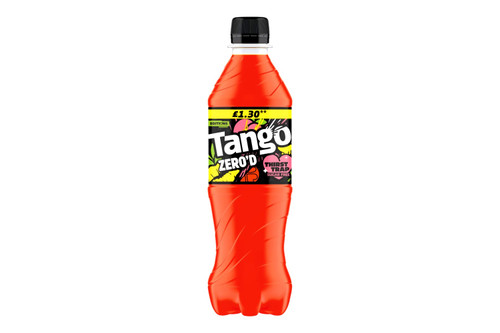 An image of Tango - Zero'd - Thirst Trap - The Tangiest Peach lavoured Drink - Sugar Free - 500ml from Best Before Its Gone, we stock products near or past their best Before Date.