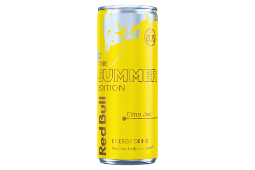 An image of Red Bull - The Summer Edition - Citrus Zest Energy Drink - 250ml. from Best Before Its Gone, we stock products near or past their best Before Date.