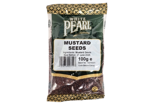 An image of White Pearl - Mustard Seeds 0 100g from Best Before Its Gone, we stock products near or past their best Before Date.