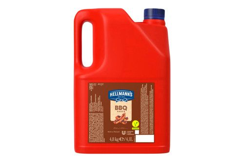 An image of Hellmann's - BBQ Sauce - Vegan - 4.8kg from Best Before Its Gone, we stock products near or past their best Before Date.