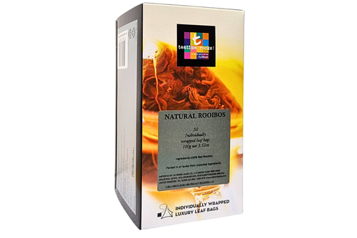 An image of Dilmah - Natural Rooibos - 50 Individually Wrapped Lead Bags from Best Before Its Gone, we stock products near or past their best Before Date.