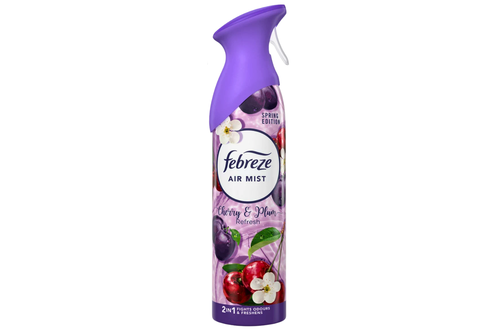 An image of Febreze Air Mist - Cherry & Plum - Refresh - 185ml  from Best Before Its Gone, we stock products near or past their best Before Date.