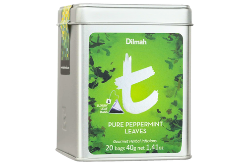 An image of Dilmah - Pure Peppermint Leaves - Gourmet Herbal Infusions - 20 Bags from Best Before Its Gone, we stock products near or past their best Before Date.