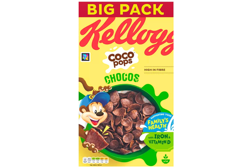 An image of Kellogg's - Coco Pops - Chocos - 650g from Best Before Its Gone, we stock products near or past their best Before Date.