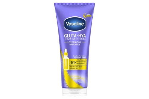 An image of Vaseline - Gluta-Hya - Overnight Radiance - Serum Burst Lotion - 200ml from Best Before Its Gone, we stock products near or past their best Before Date.