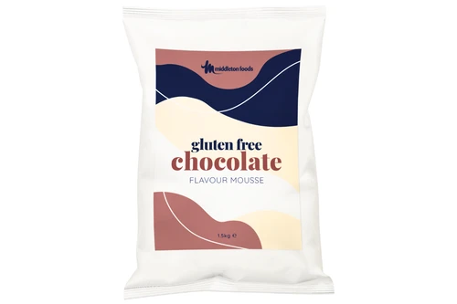 An image of Middleton Foods - Chocolate Flavour Mousse Mix - GF - 1.5kg (Packaging May Vary) from Best Before Its Gone, we stock products near or past their best Before Date.