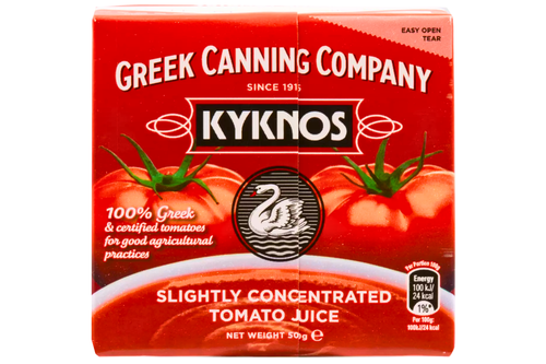 An image of Kyknos - Slightly Concentrated Tomato Juice - 500g from Best Before Its Gone, we stock products near or past their best Before Date.