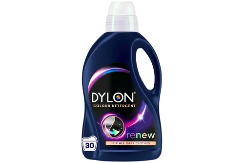 An image of Dylon - Renew - Colour Detergent for All Black & Darks Clothes - 1.5ltr (30 Washes) from Best Before Its Gone, we stock products near or past their best Before Date.