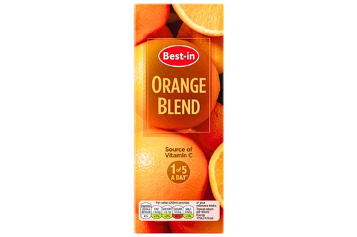 An image of Best-in - Orange Juice Blend - 200ml from Best Before Its Gone, we stock products near or past their best Before Date.
