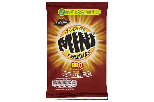 Mini Cheddars - BBQ Flavour - 50g