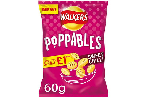 Walkers - Poppables - Sweet Chilli - 60g
