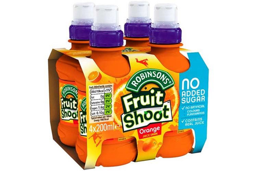 Fruit Shoot - Orange - 4 x 200ml