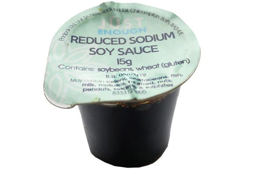 Waitrose - Just Enough - Reduced Sodium Soy Sauce - 15g