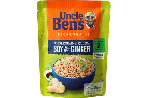 Uncle Ben's - Wholegrain & Quinoa - Soy & Ginger - 220g