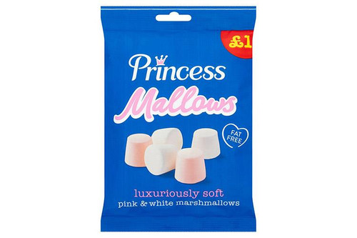 Princess - Mallows - Pink & White - 150g