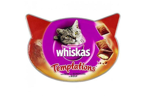 Whiskas - Temptations with Beef - 60g