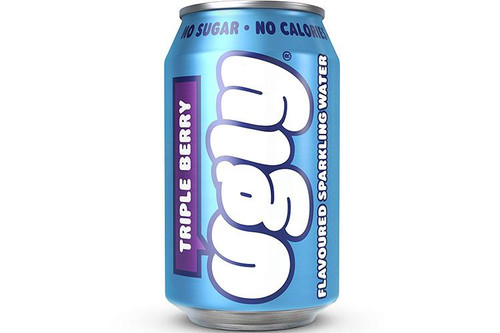 Ugly - Triple Berry Sparking Water - 330ml