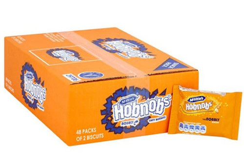48 x McVities Hobnob Individual Portion Pack 30g