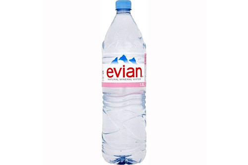 Evian - Natural Mineral Water - 1500 ml