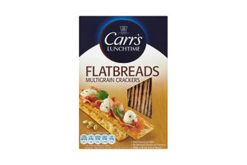 5p Offer - Carr's - Flatbreads Multigrain Crackers - 150g