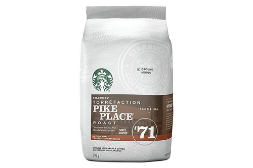 Starbucks - Pike Place Roast Ground Coffee - Medium - 793g